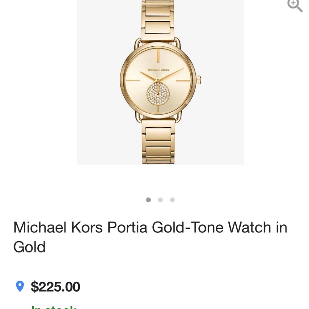Michael Kors Gold Portia Watch